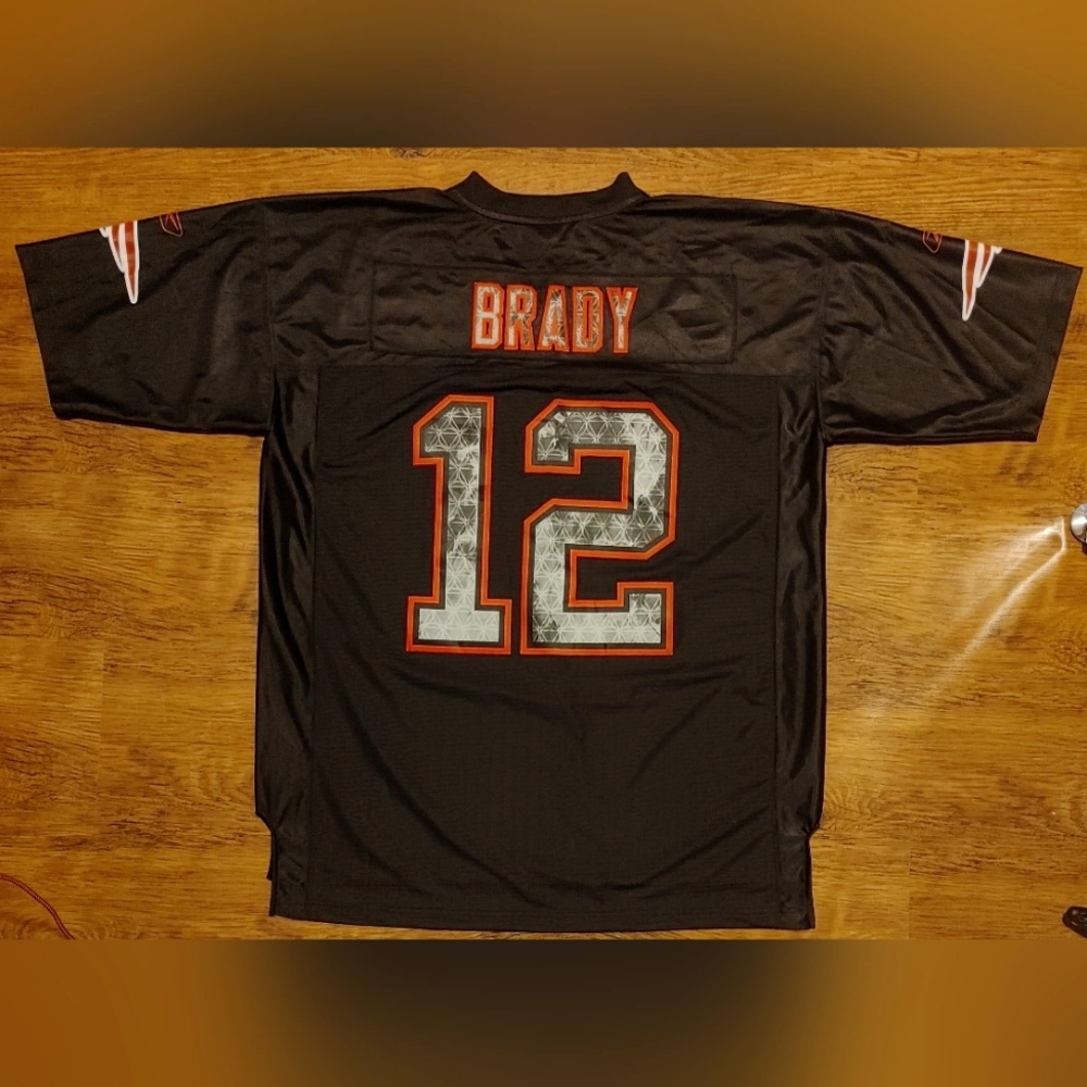 Tom Brady #12 New England Patriots NFL Team Players Jersey American Football XL